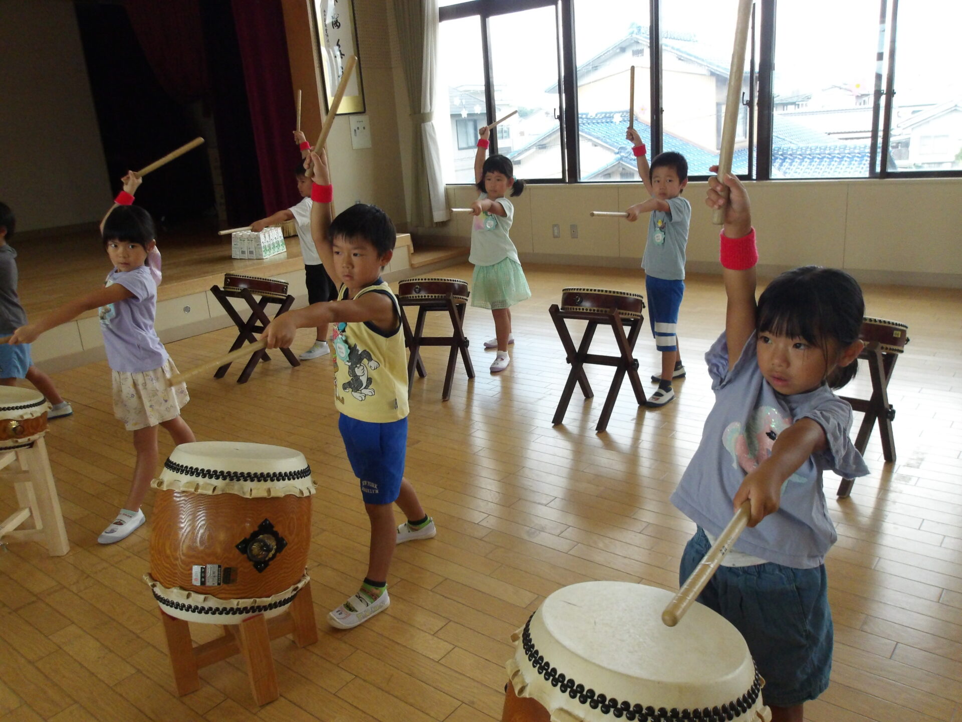 運動会の練習頑張っています！