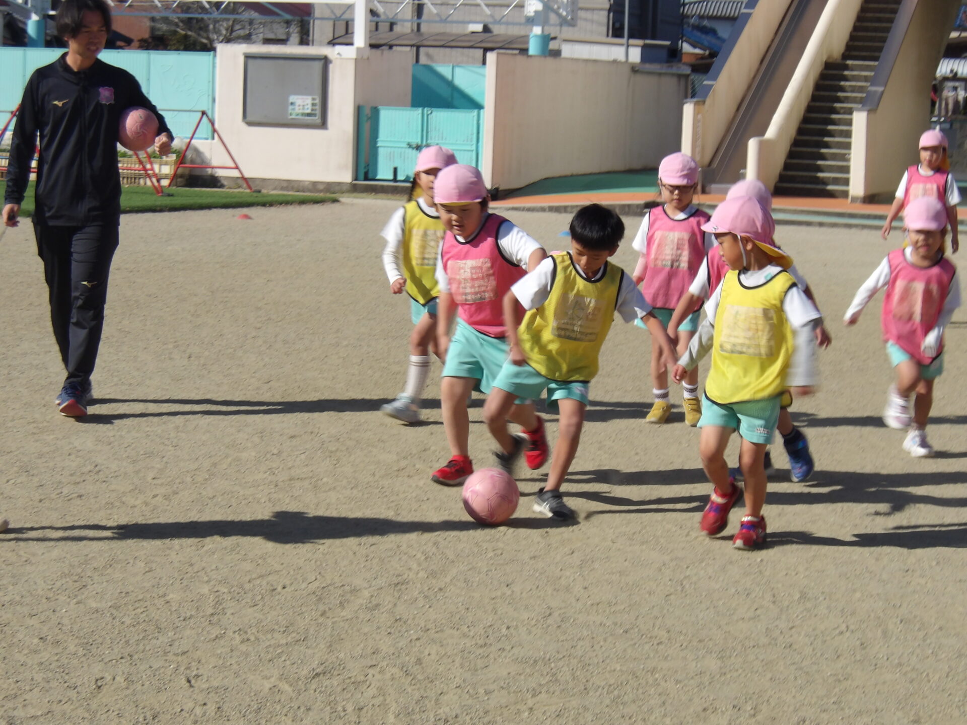 最後のサッカー教室♪