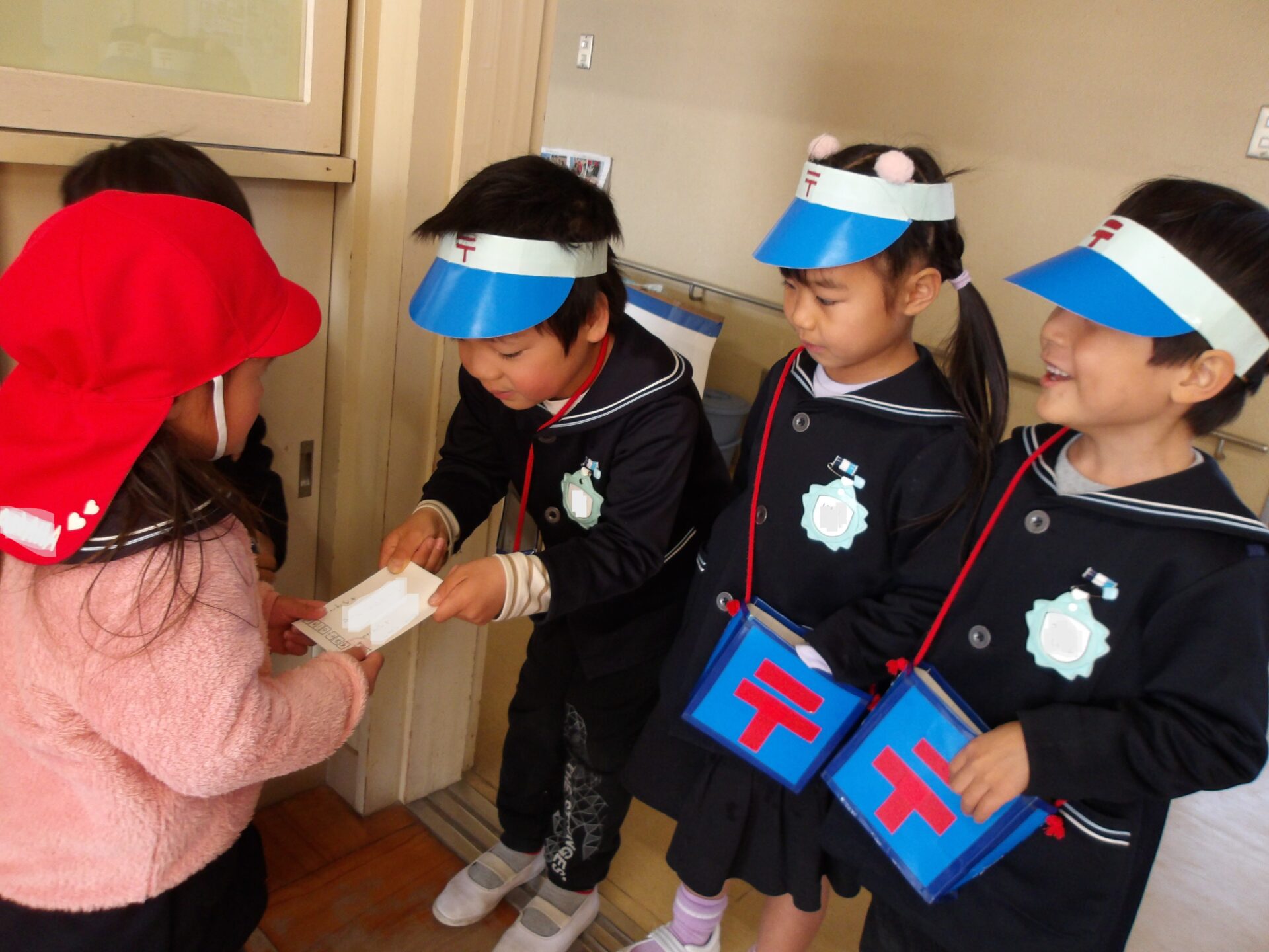 郵便ごっこを楽しみました☆